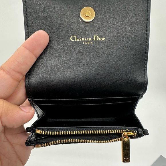 Christian Dior Black Flap wallet - Picture 9 of 13